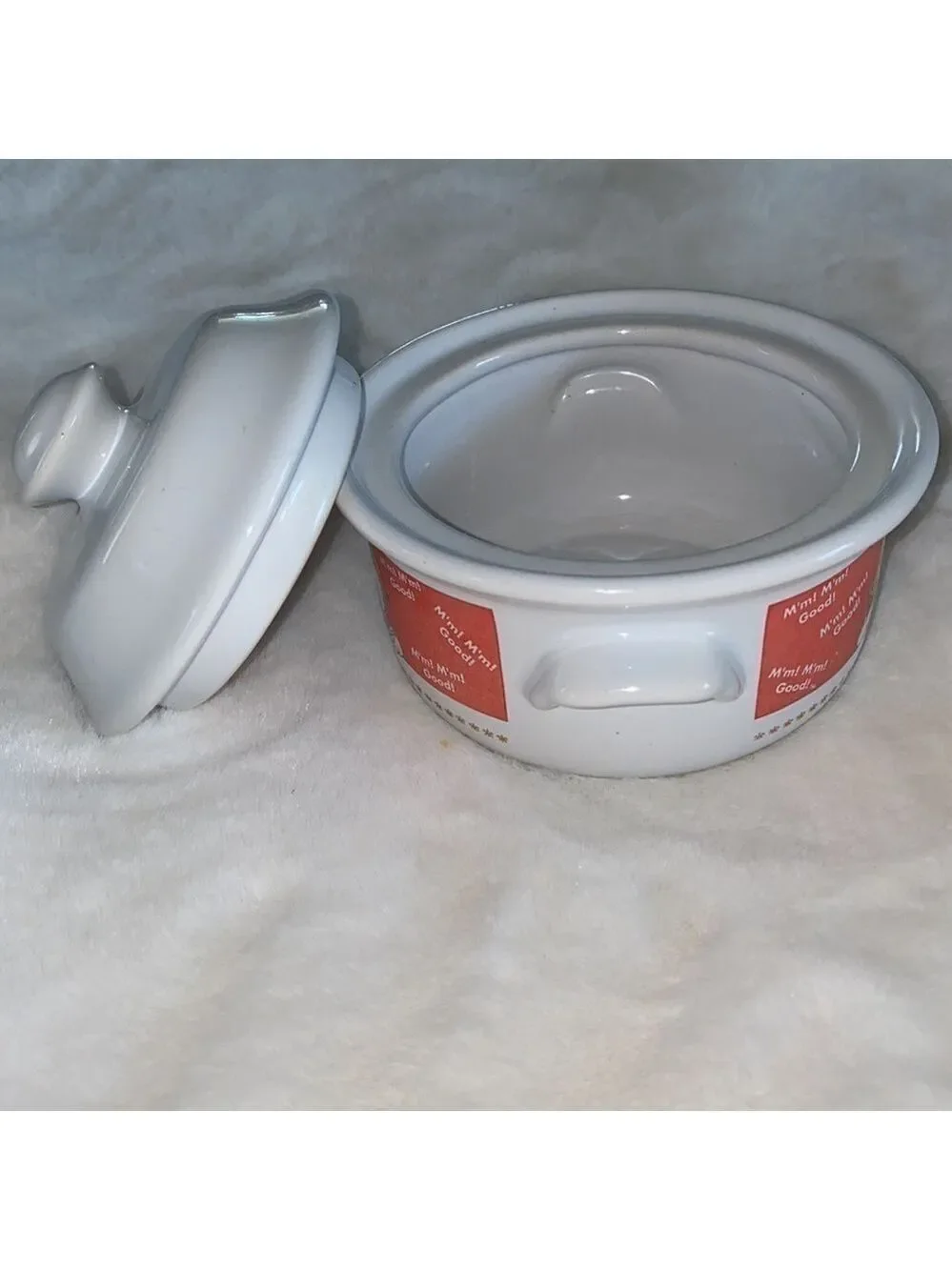 Campbell's Soup Crock Bowl with Lid